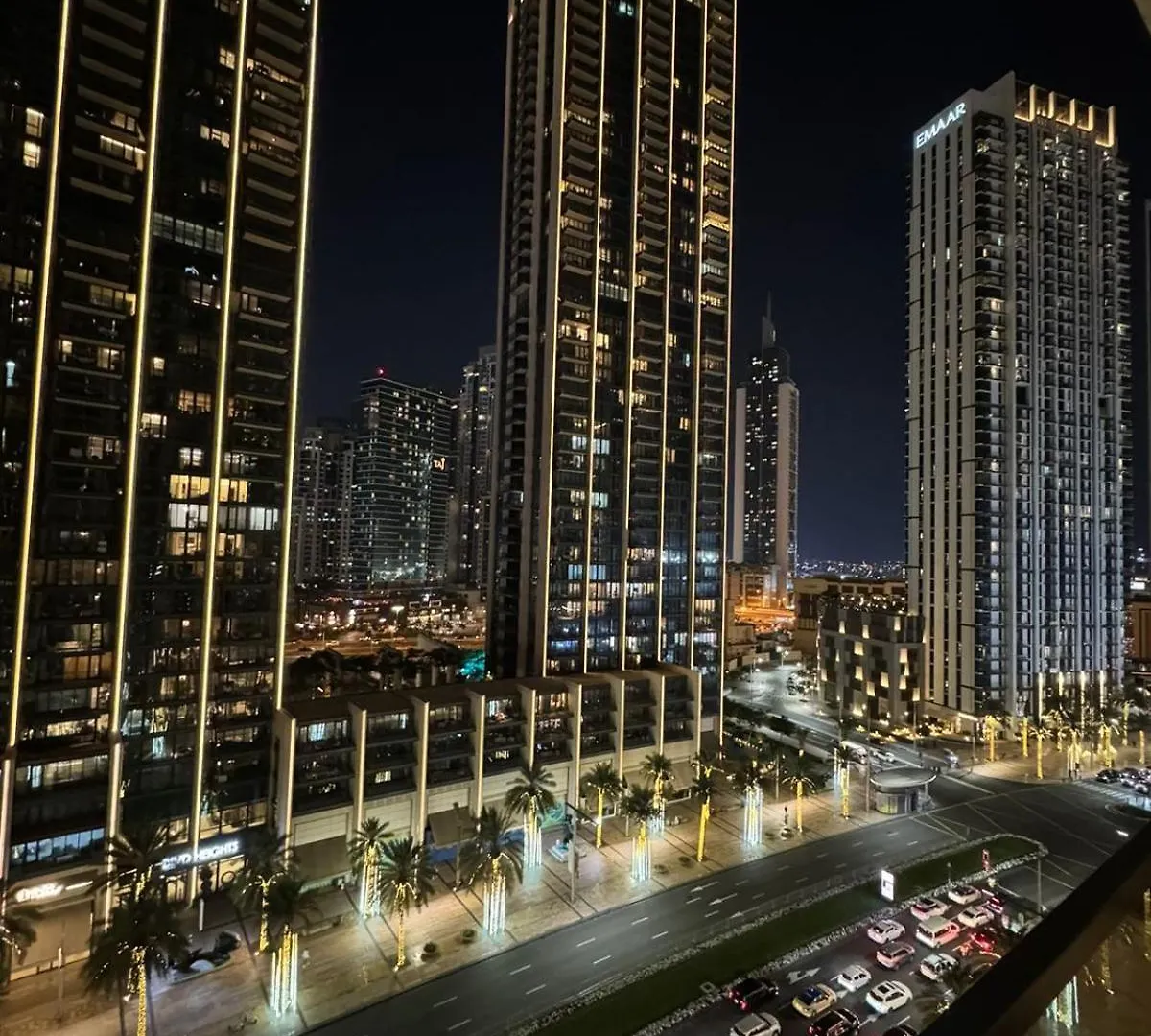 Luxury 1Br Burj Khalifa View Walk To Dubai Mal Apartment
