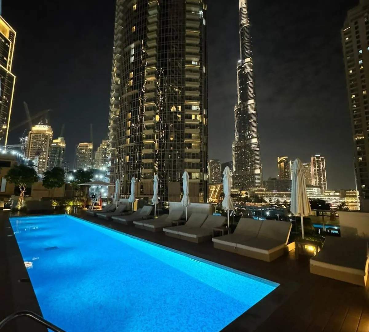 Luxury 1Br Burj Khalifa View Walk To Dubai Mal Apartment United Arab Emirates